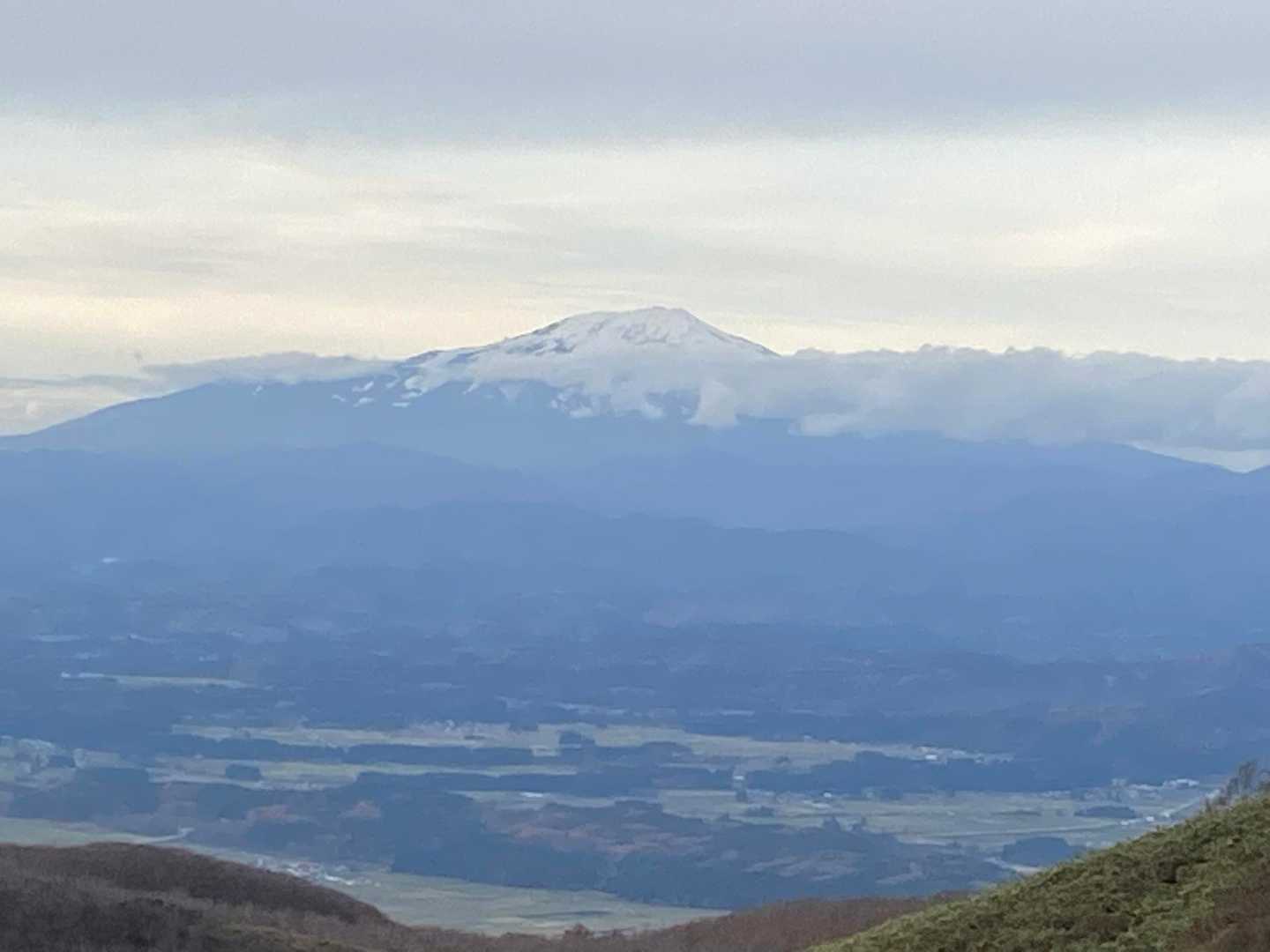 月山には雲が☁️
