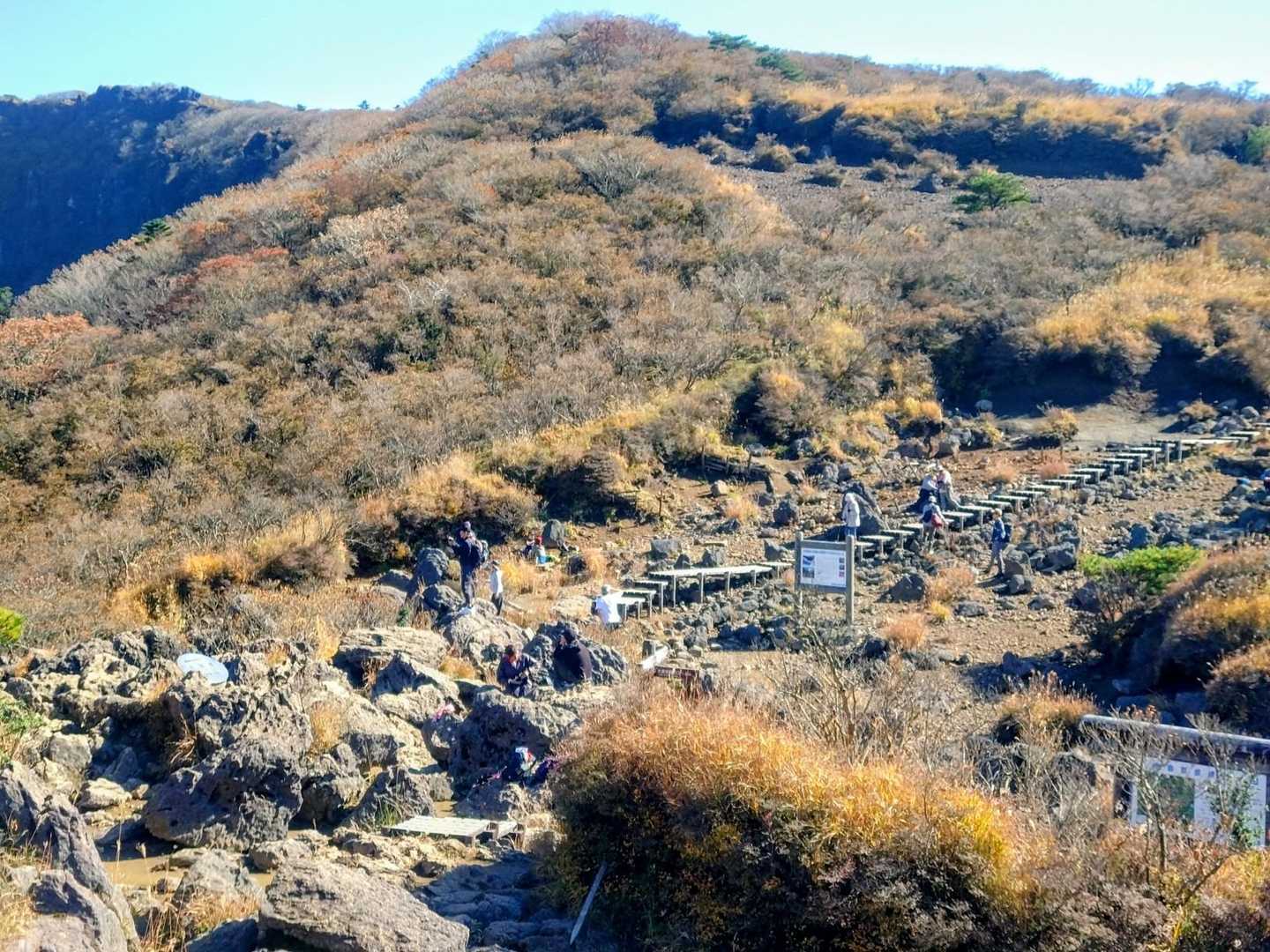 大浪池 周回コースの写真