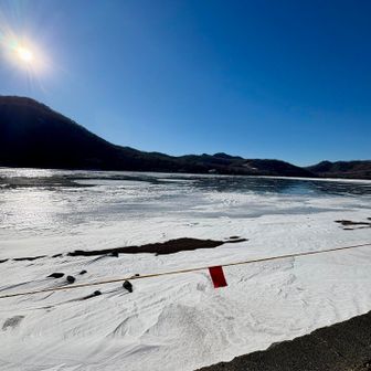 わかさぎ釣りしたかったなー𓆛𓆜𓆝