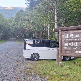 平日という事もあり私の自家用車1台のみ😝
8月5日の北アルプスの駐車場が異常だった位ですね😅
