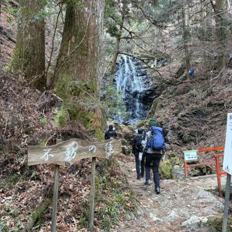 滝到着
人多かった