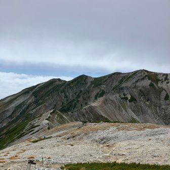 歩いてきた立山達。