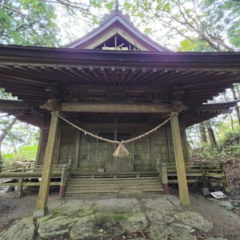 黒前神社に到着です。