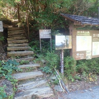 淀川登山口に下山