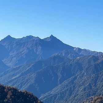 槍ヶ岳？