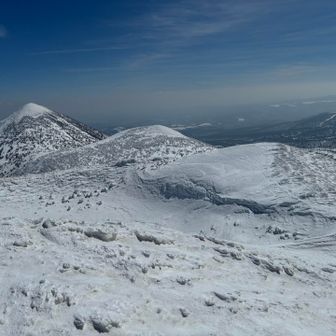 さて下山します…小岳は…いいかな…💦温泉が待ってる😉