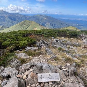 お久しぶりの晴れ小岳