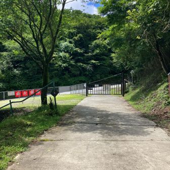 林道入り口