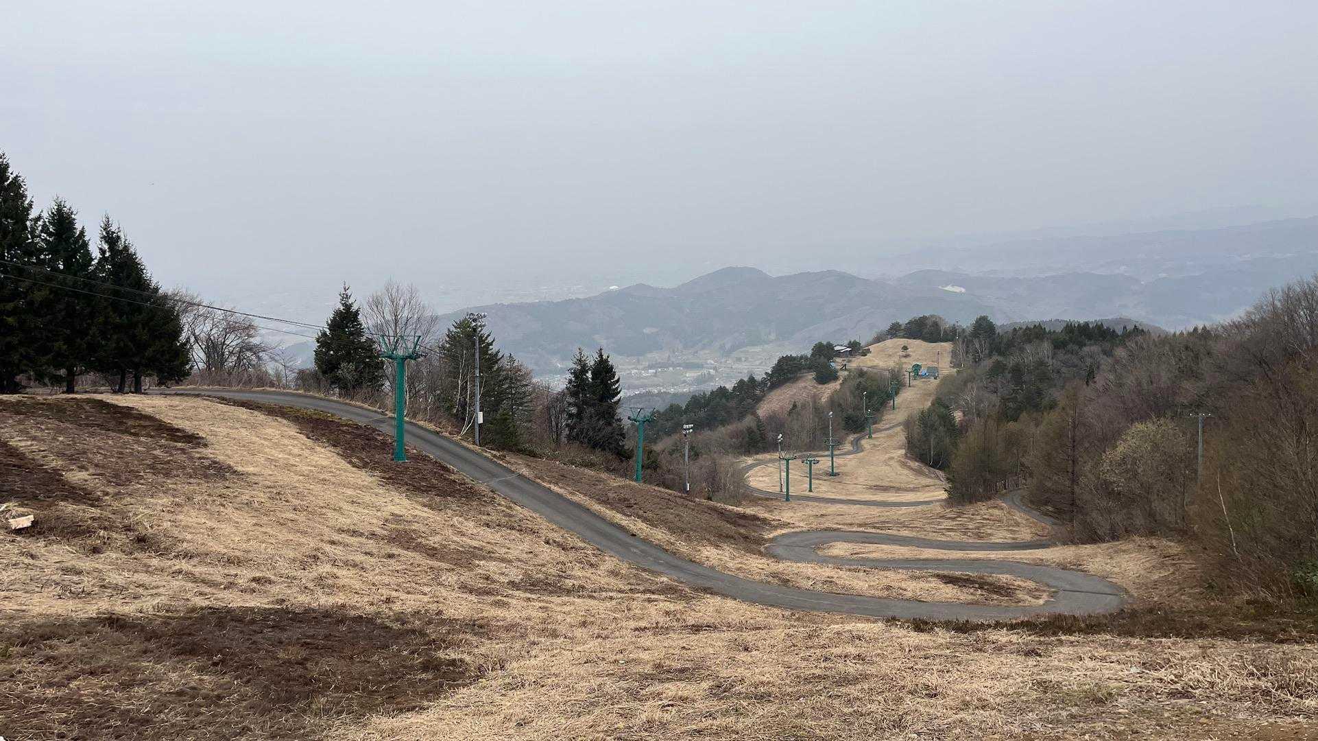 晴れてればいい景色なはず🙄