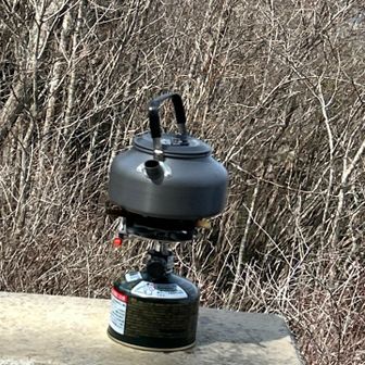 お湯を沸かしいつもの