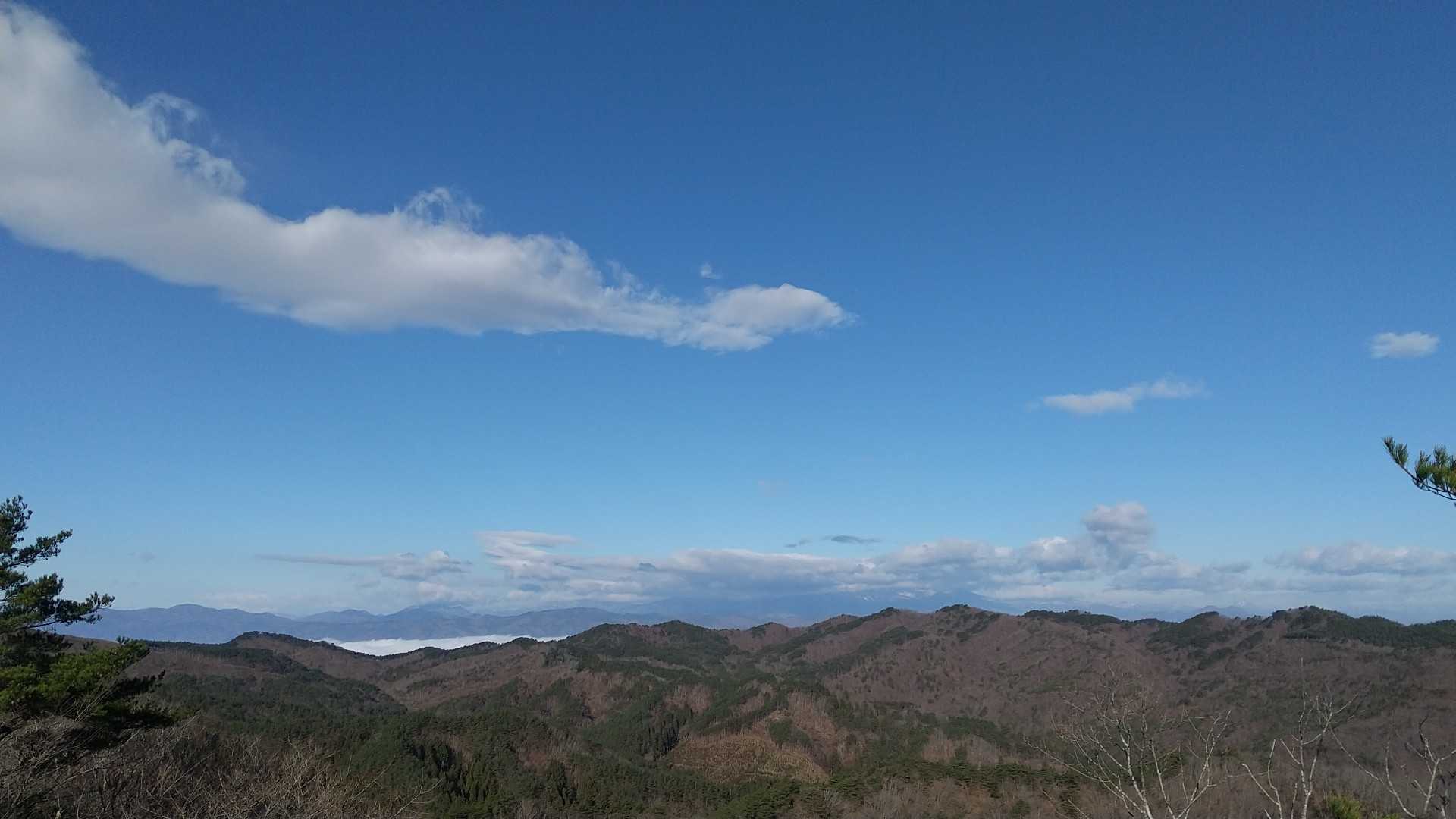見晴台から蔵王方面かな😃