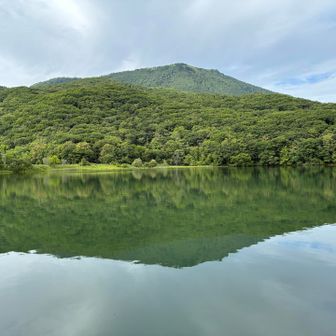 古池から黒姫山