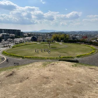 山頂に着く　笑