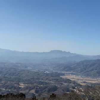 展望台からの景色
両神山？