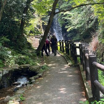 　鼓ヶ滝に到着です。