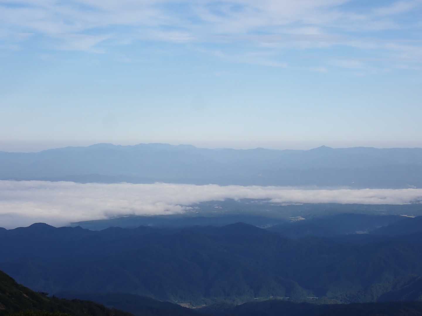 白神山地方面。