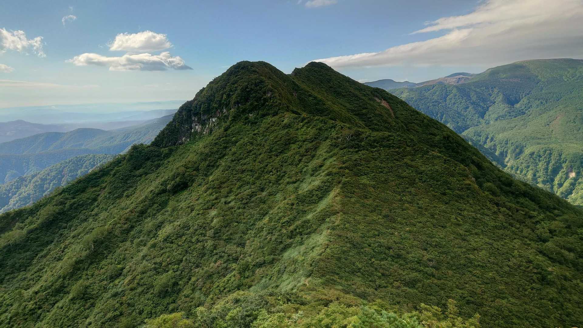 笹谷峠-雁戸山-南雁戸山-カケスガ峰 周回コースの写真