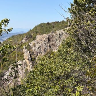 岩場がいっぱい