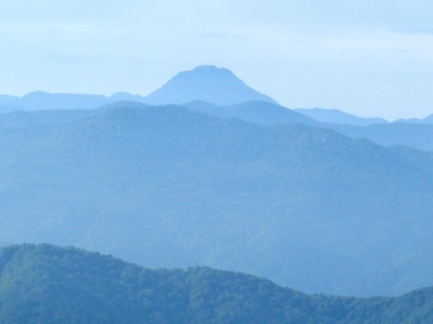 南に日光白根山🌋