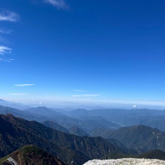 遠くの山々も素晴らしい👍