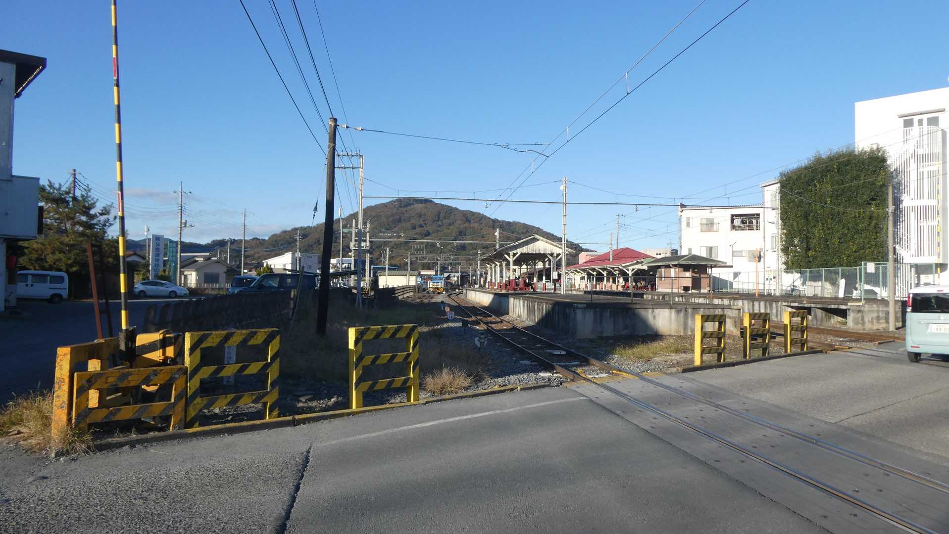 皆野駅に到着