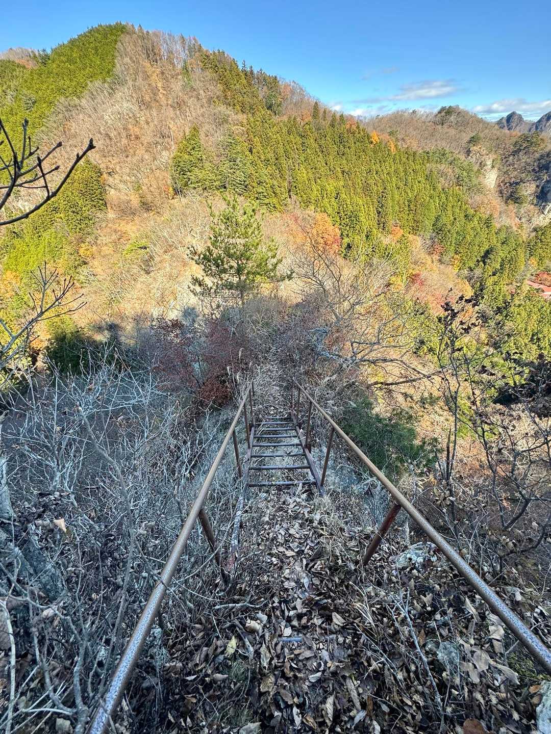 黒滝山登山口-不動寺-鷹ノ巣山 縦走コースの写真