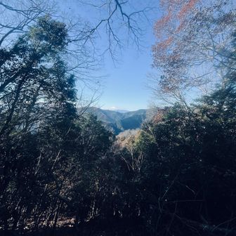 富士見台で綺麗な富士山見ながら🍙食べてひと休憩