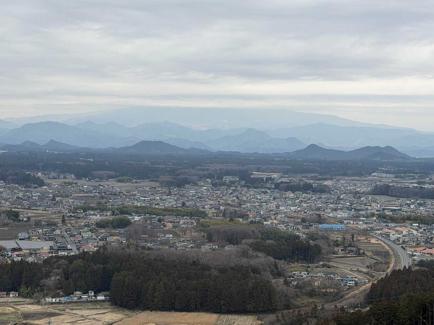 厚い雲の中☁️