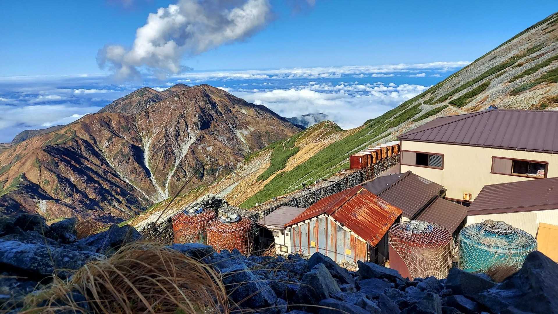 別山 往復コースの写真