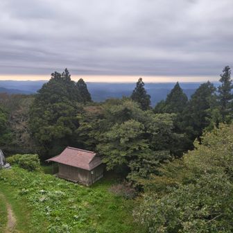 展望台を登ると