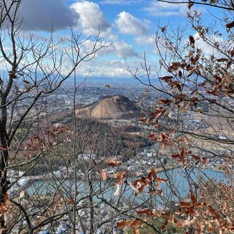 各務原アルプス（関南アルプス）・八木三山 あの山は何かなあ
砂山みたいにみえる