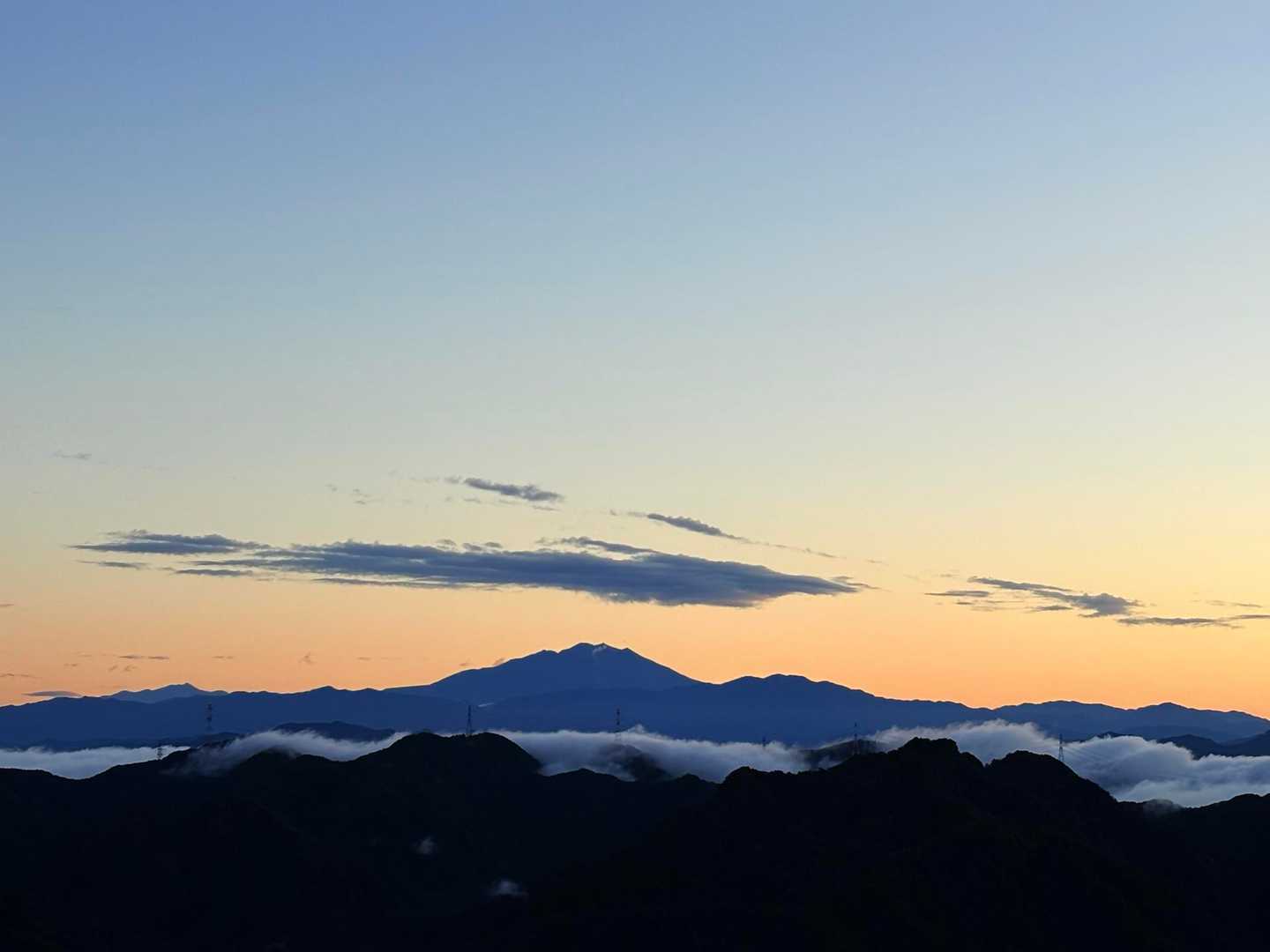納古山 往復コースの写真