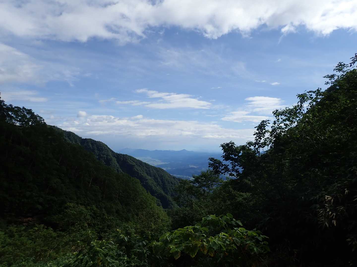 茶臼山-大倉乗越-妙高山 縦走コースの写真