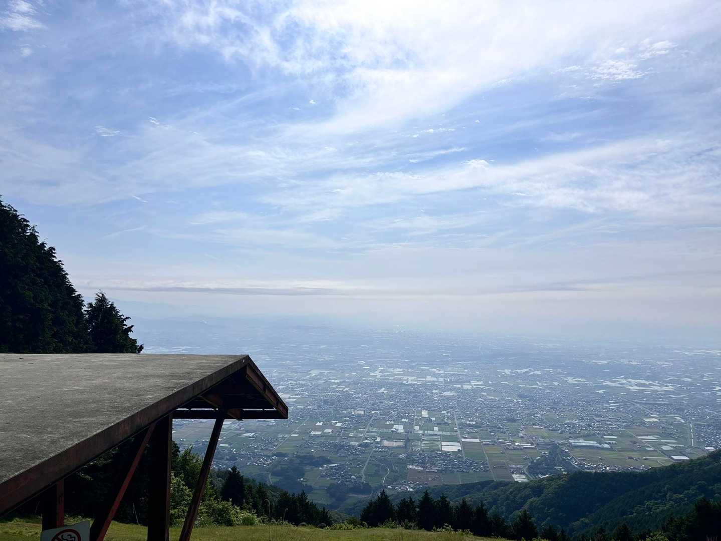 霞んでいますが綺麗でした