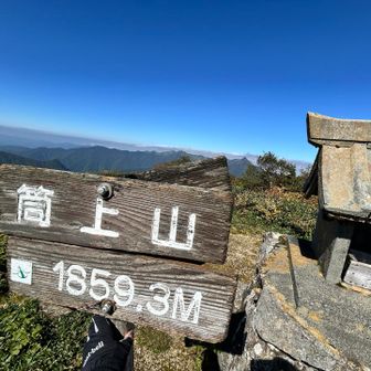 筒上山1859.3m