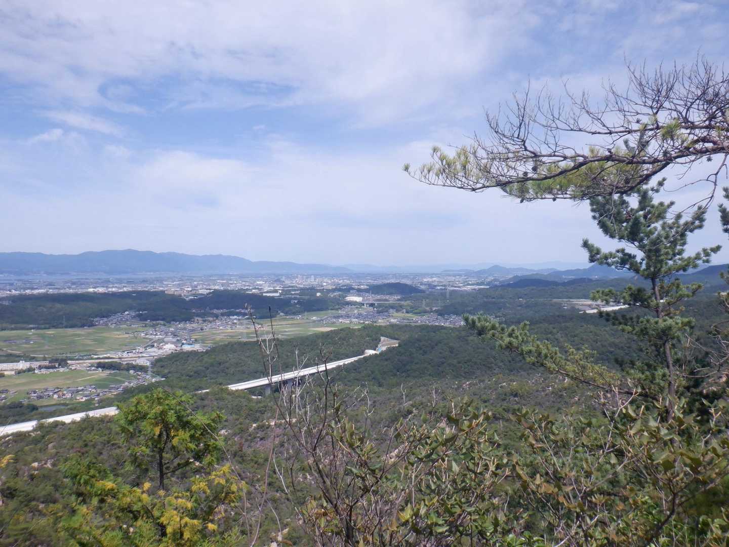 琵琶湖大橋方面