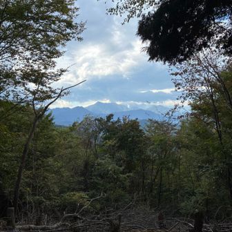 杓子山が見えてるらしいです！
