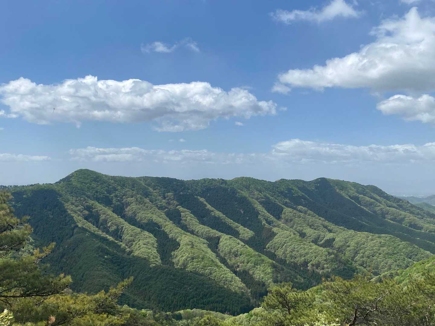 足利の山塊は素晴らしいです