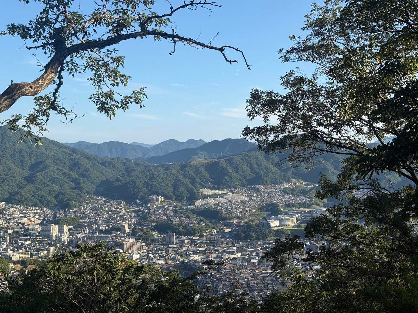 武田山登山口-目薬峠-武田山-御門跡 縦走コースの写真
