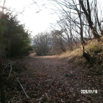 中コ－ス登山口へ
