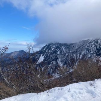 こんな天気でもやっぱり大山はいい山だね
