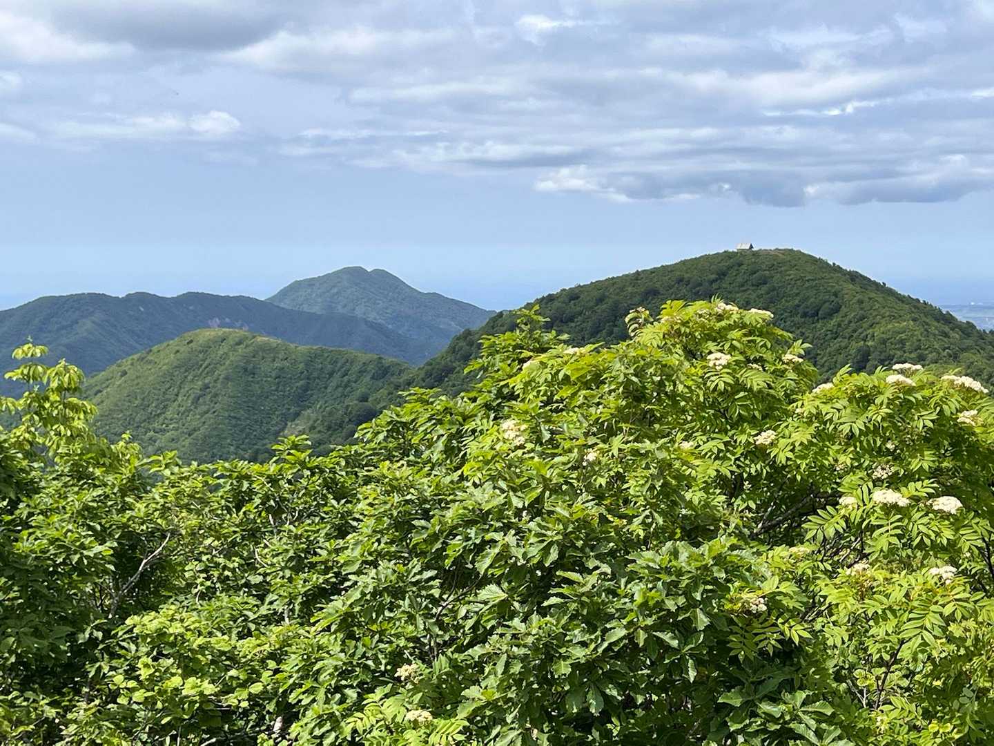振り返って😊
北丈競山・丈競山