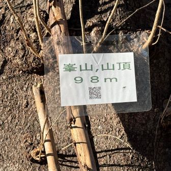 峯山、到着‼️
本日の12座め。
やった〜、頑張った🙌
さぁ、帰ります。北鎌倉駅に向かって🏃‍♀️