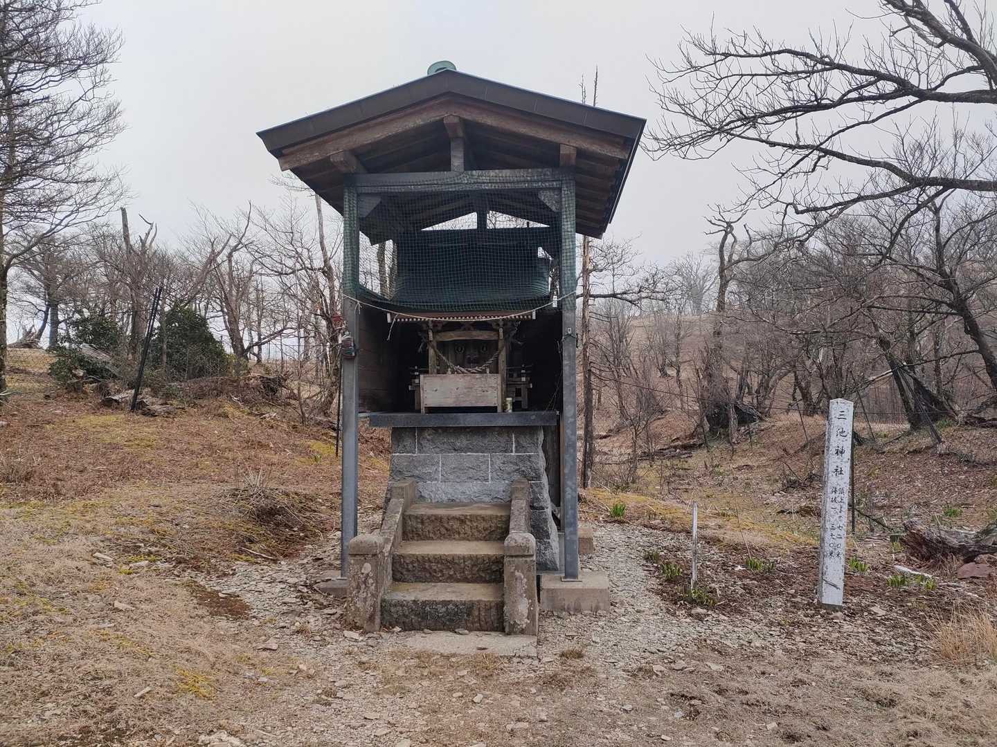 白髪岳新登山口-猪ノ子伏-白髪岳-国見山-陀来水岳 周回コースの写真