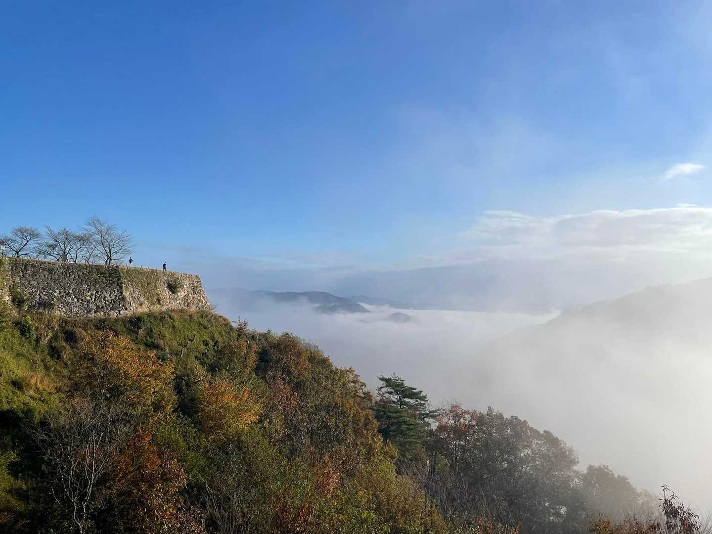 竹田城跡入口-竹田城山 往復コースの写真