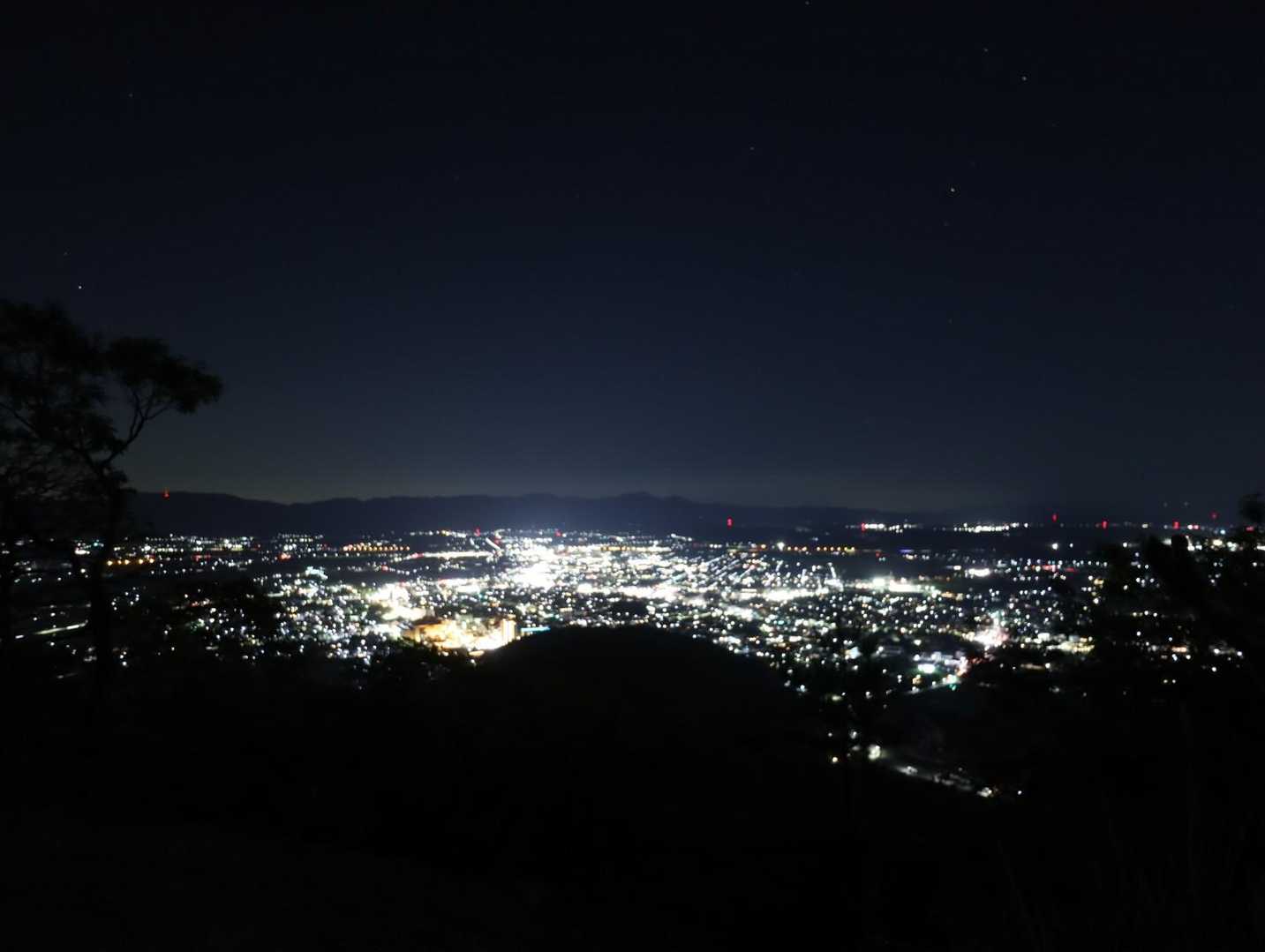 綿向山方面