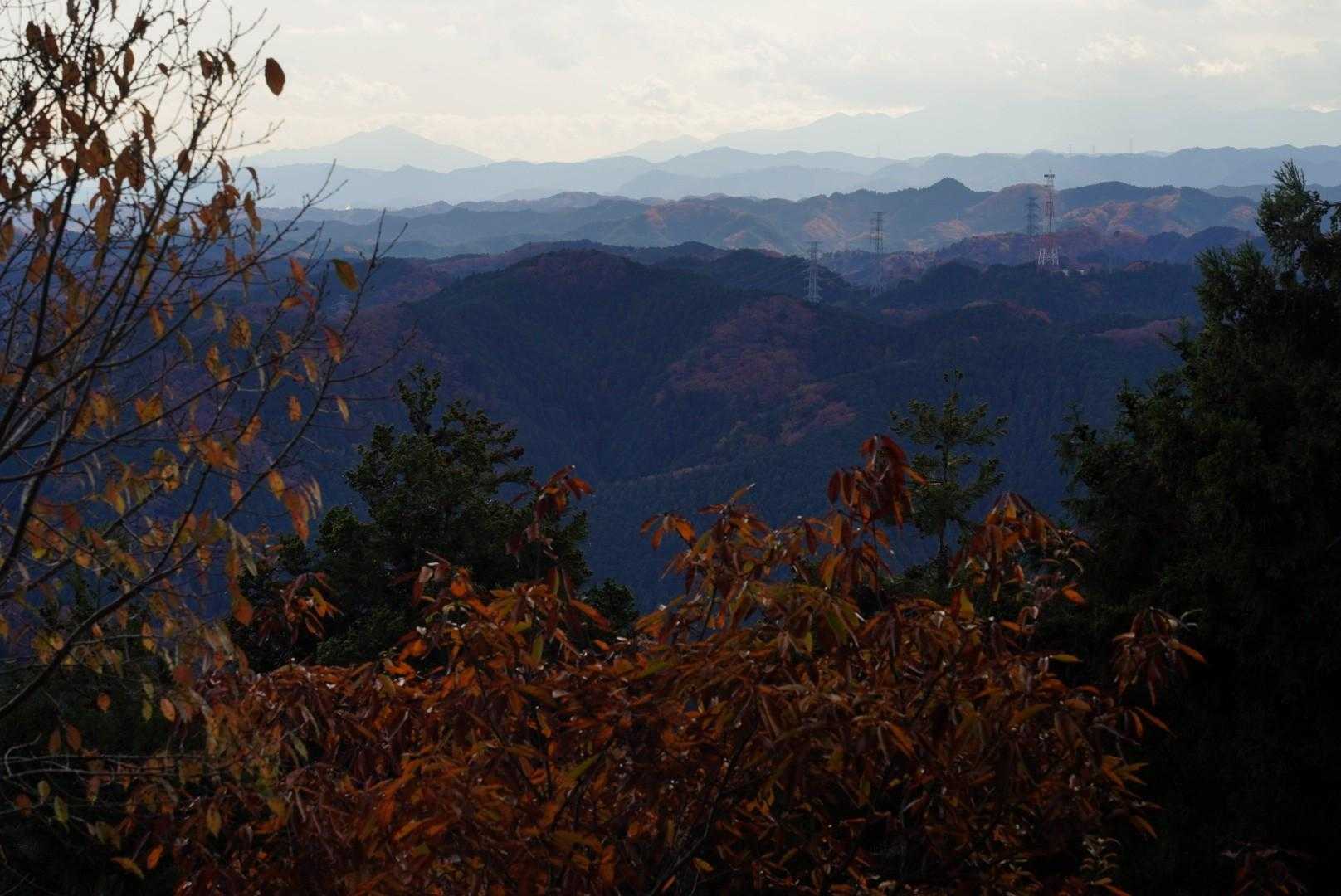 吾野駅-大高山-吾野ノ頭-天覚山-東峠-かまど山-武蔵横手 縦走コースの写真