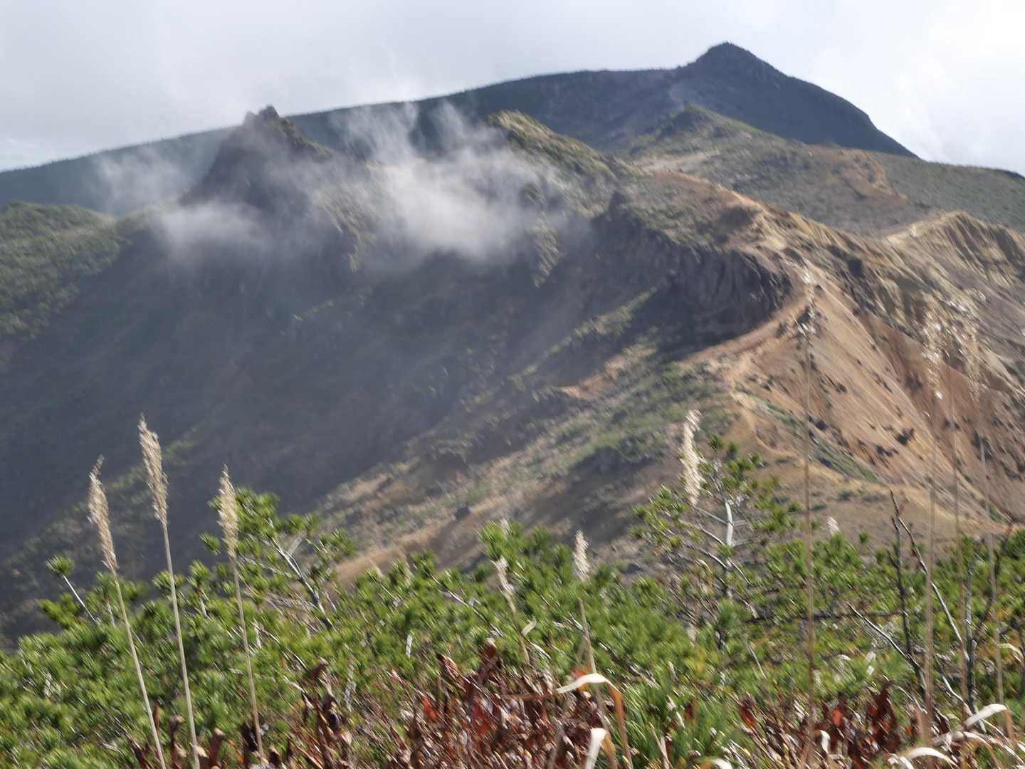 鉄山からの安達太良山