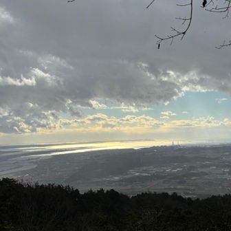 伊勢湾が見えるー
