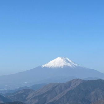 富士山。今日のベストショット。